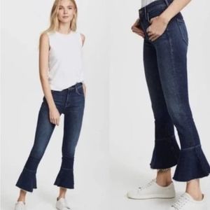 MOTHER THE CHA CHA FRAY GIRL CRUSH JEANS